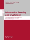 Cover of Fuchun Guo & Xinyi Huang: Information Security and Cryptology