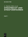 Omslag till E. Fuhrmann & K. Krug: Strafrecht und Strafverfahren