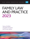 Cover von Duffield & Kempton: Family Law and Practice 2023 : Legal Practice Course Guides (LPC)