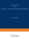 Cover of A. Beythien & C. Griebel: Untersuchung von Nahrungs—, Genussmitteln und Gebrauchsgegenständen