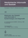 Cover of J. Berger & K.H. Hohne: Methoden der Statistik und Informatik in Epidemiologie und Diagnostik