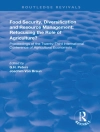 Cover of Joachim von Braun & G.H. Peters: Food Security, Diversification and Resource Management: Refocusing the Role of Agriculture?
