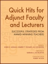 Cover of Kimberly T. Olivares & Robin K. Morgan: Quick Hits for Adjunct Faculty and Lecturers