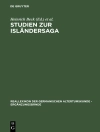 Cover of Heinrich Beck & Else Ebel: Studien zur Isländersaga