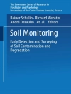Copertina di Desaules & Schulin: Soil Monitoring
