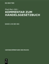 Cover of Paul Ratz: §§ 383–460