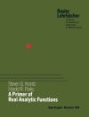 Copertina de KRANTZ & PARKS: Primer of Real Analytic Functions