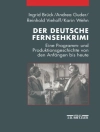 Cover of Ingrid Bruck & Andrea Guder: Der deutsche Fernsehkrimi