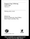 Cover of Richard Edwards & Nod Miller: Supporting Lifelong Learning