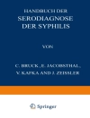 Cover of C Bruck & E. Jakobsthal: Handbuch der Serodiagnose der Syphilis