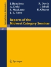 Portada de J Benabou & R. Davis: Reports of the Midwest Category Seminar I