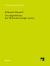 Omslag till Edmund Husserl: Grundprobleme der Phänomenologie 1910/11