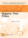 Cover von Abraham Ulman: Characterization of Organic Thin Films Cover von Abraham Ulman: Characterization of Organic Thin Films