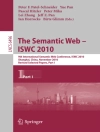 Couverture du Birte Glimm & Pascal Hitzler: Semantic Web - ISWC 2010