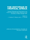 Capa do R. Mauny & L. V. Thomas: Historian in Tropical Africa
