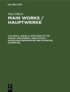 Pokrywa Paul Tillich: Writings in the Social Philosophy and Ethics / Sozialphilosophische und ethische Schriften