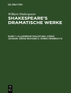 Couverture du William Shakespeare: Allgemeine Einleitung. König Johann. König Richard II. König Heinrich IV.
