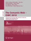 Couverture du Birte Glimm & Pascal Hitzler: Semantic Web - ISWC 2010