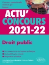 Sampul Fabrice Breteche & Eddy Fougier: Droit public 2021-2022 - Cours et QCM
