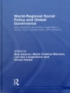Cover of Bob Deacon & Luk Van Langenhove: World-Regional Social Policy and Global Governance