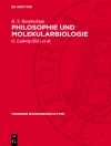 Cover of R. S. Karpinskaja: Philosophie und Molekularbiologie