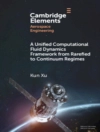 Capa do Kun Xu: Unified Computational Fluid Dynamics Framework from Rarefied to Continuum Regimes