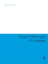 Cover of Vernon Jim Vernon: Hegel's Philosophy of Language