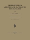 的封面 F. Kulbs: Leitfaden Der Medizinisch-Klinischen Propädeutik