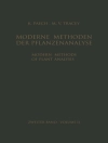 Portada de K. Paech & M. V. Tracey: Modern Methods of Plant Analysis / Moderne Methoden der Pflanzenanalyse