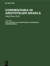 Cover of Ammonius: In Aristotelis Categorias commentarius