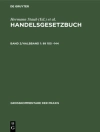Cover of Dieter Brüggemann & Robert Fischer: §§ 105 –144
