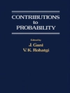 Cover of J. Gani & V. K. Rohatgi: Contributions to Probability