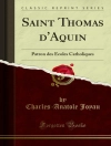 Cover von Charles-Anatole Joyau: Saint Thomas d'Aquin
