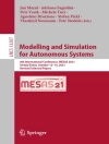 Cover of Agostino Bruzzone & Adriano Fagiolini: Modelling and Simulation for Autonomous Systems