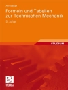 Cover of Alfred Böge: Formeln und Tabellen zur Technischen Mechanik