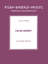 Cover of José & Piet Souer: I'm So Sorry