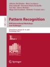 का आवरण Marco Bertini & Alberto Del Bimbo: Pattern Recognition. ICPR International Workshops and Challenges