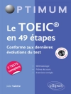 Cover of Julie Valette: Le TOEIC® en 49 étapes. Conforme aux dernières évolutions du test