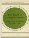का आवरण D. R. Dowty & S. Peters: Introduction to Montague Semantics