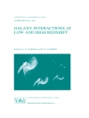 Cover of J.E. Barnes & D.B. Sanders: Galaxy Interactions at Low and High Redshift