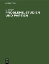Cover of J. Berger: Probleme, Studien und Partien