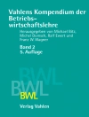 Cover of Michael Bitz & Michel Domsch: Vahlens Kompendium der Betriebswirtschaftslehre Bd. 2