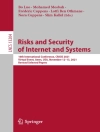 Capa do Frederic Cuppens & Nora Cuppens: Risks and Security of Internet and Systems