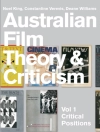 Cover of Noel King & Deane Williams: Australian Film Theory and Criticism