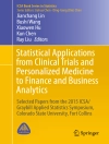 Cover of Jianchang Lin & Bushi Wang: Statistical Applications from Clinical Trials and Personalized Medicine to Finance and Business Analytics