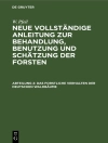 Portada de W. Pfeil: Das forstliche Verhalten der deutschen Waldbäume