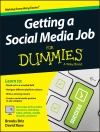 Cover of Brooks Briz & David Rose: Getting a Social Media Job For Dummies