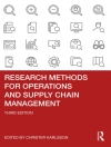 غلاف Christer (Copenhagen Business School, Denmark) Karlsson: Research Methods for Operations and Supply Chain Management غلاف Christer (Copenhagen Business School, Denmark) Karlsson: Research Methods for Operations and Supply Chain Management