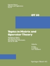 Cover of Kaashoek & H. Bart: Topics in Matrix and Operator Theory