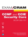 Cover of Nick Kelly & Eddie Mendonca: CCNP and CCIE Security Core SCOR 350-701 Exam Cram